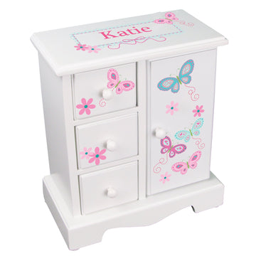 Personalized Jewelry Armoire - MyBambino.com