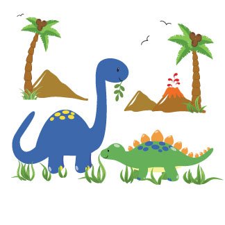 Personalized Blue Piggy Bank - Dinosaur - MyBambino.com