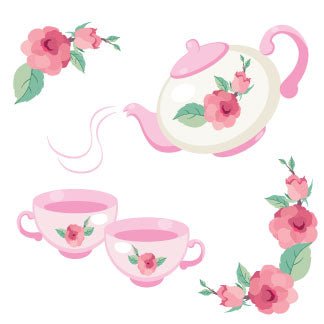 Jewelry Armoire - Tea Party - MyBambino.com