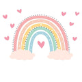 White Circle Sign - Dorm Sweet Dorm - Boho Rainbow - MyBambino.com