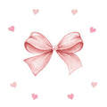Personalized Girl's Pink Bow Pillowcase - MyBambino.com