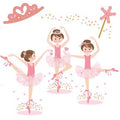Brunette Ballerina Door Hanger - MyBambino.com