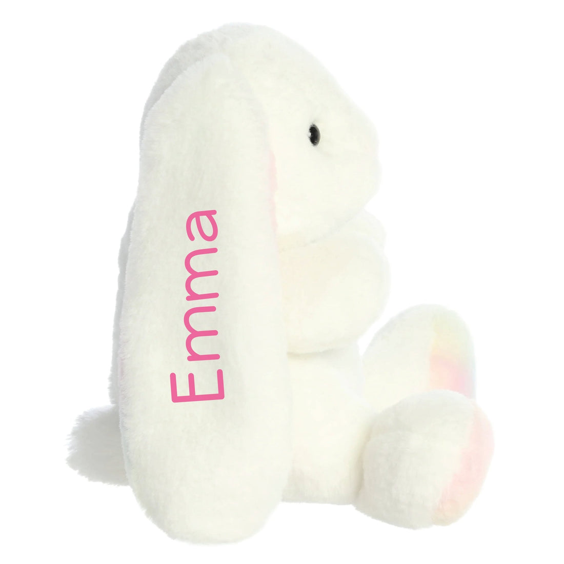 Embroidered Plush Bunny Rabbit - Tie Dye - MyBambino.com