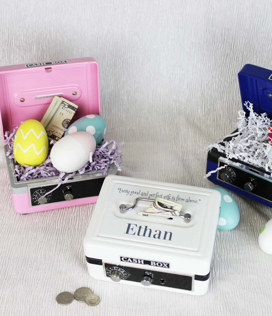 Personalized Cash Box 2.0 - MyBambino.com