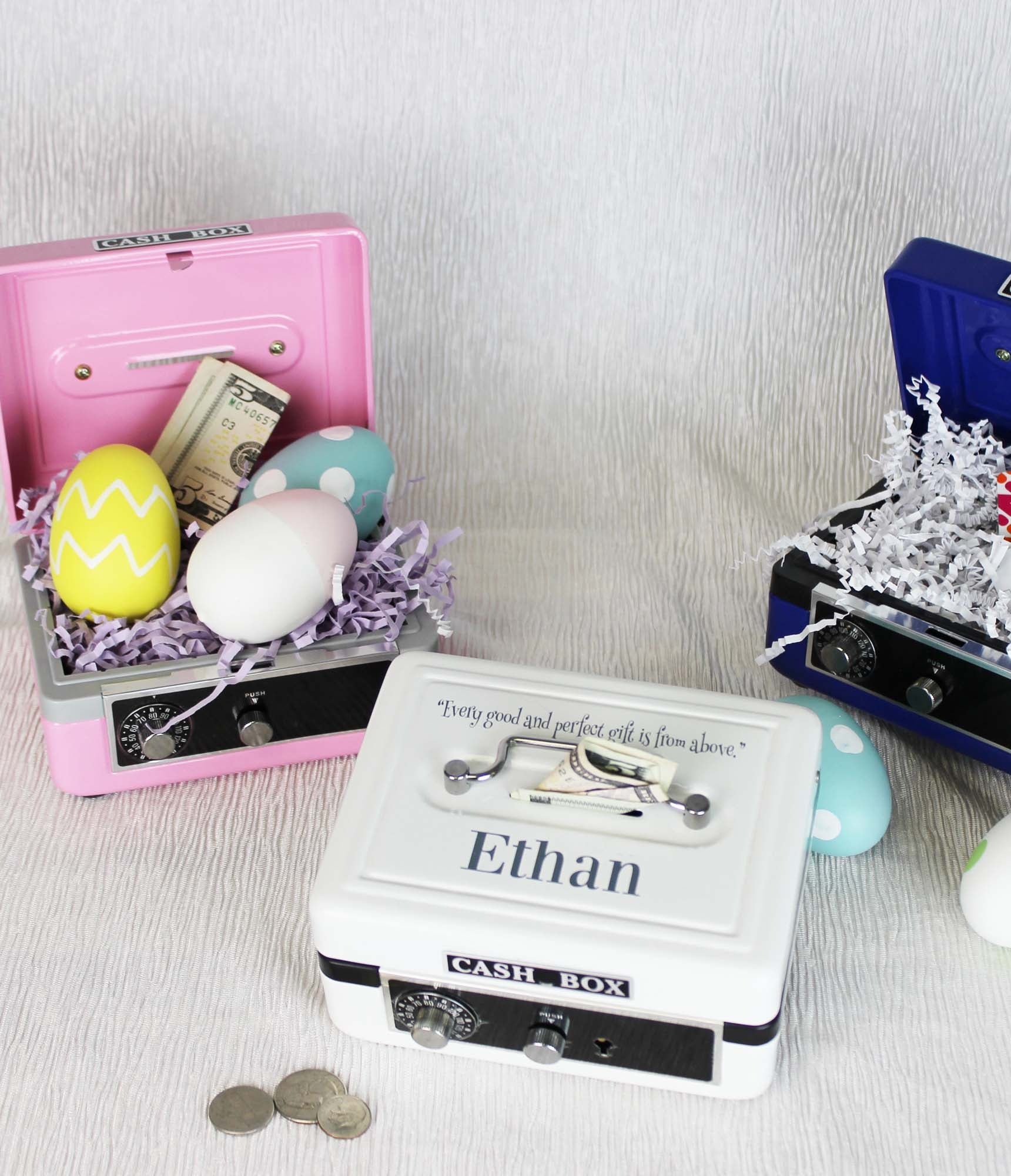 Personalized Cash Box 2.0 - MyBambino.com