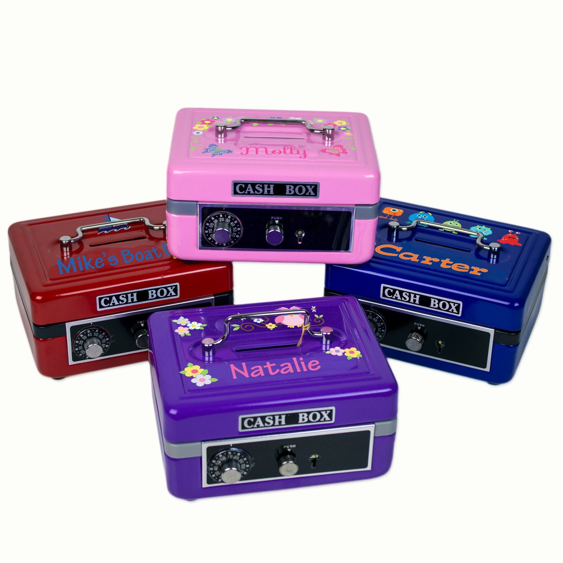 Personalized Cash Box 2.0 - MyBambino.com