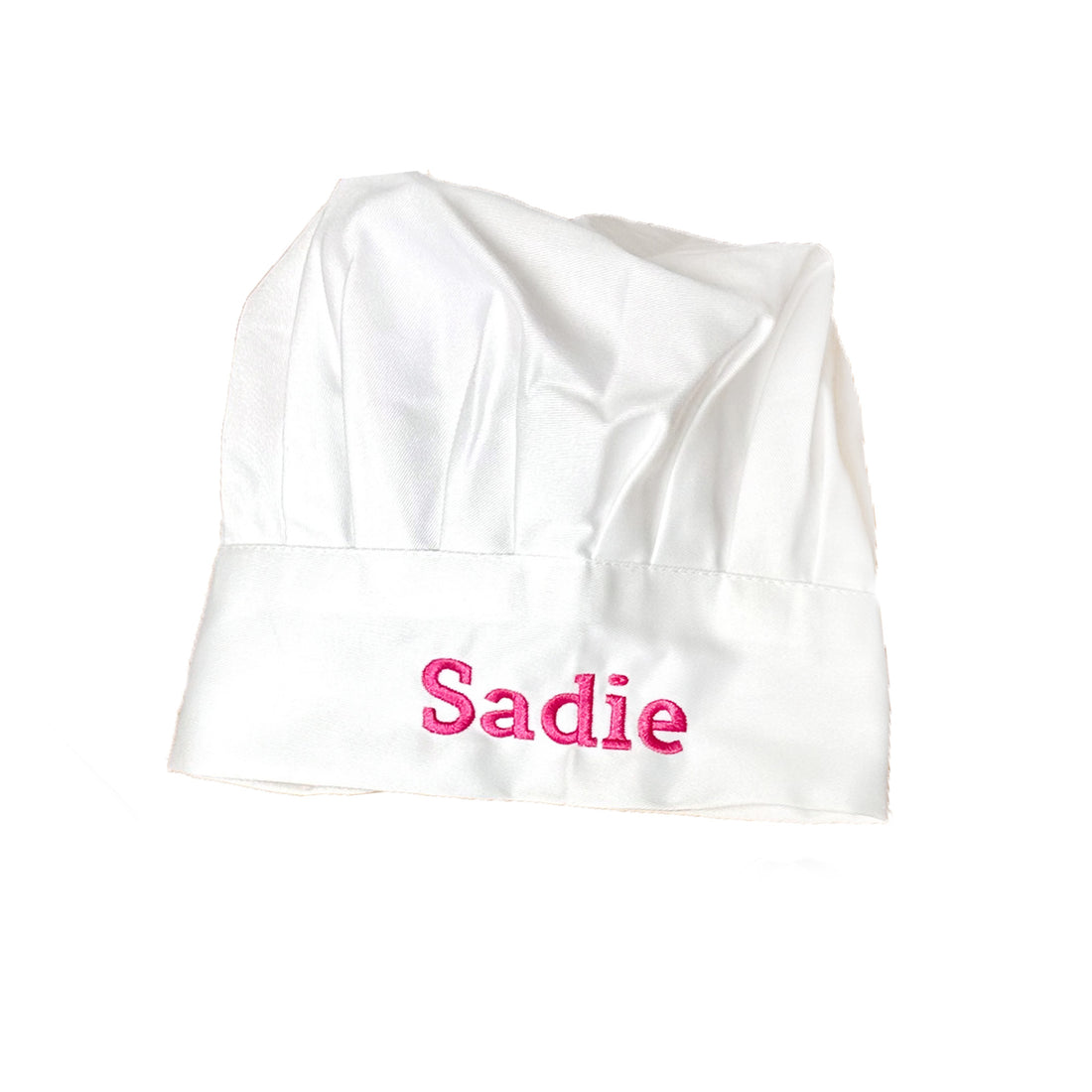 Child's Embroidered Chef's Hat - white - MyBambino.com