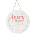 White Circle Sign - Classic Bunny - MyBambino.com