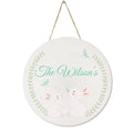 White Circle Sign - Classic Bunny - MyBambino.com