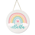 White Circle Sign - Boho Rainbow - MyBambino.com