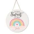 White Circle Sign - Dorm Sweet Dorm - Boho Rainbow - MyBambino.com