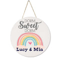 White Circle Sign - Dorm Sweet Dorm - Boho Rainbow - MyBambino.com