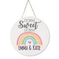 White Circle Sign - Dorm Sweet Dorm - Boho Rainbow - MyBambino.com