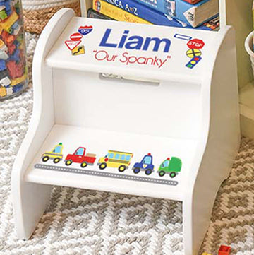 Every child needs a personalized step stool 