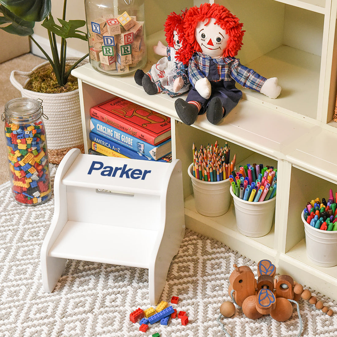 Child's Personalized Two Step Stool