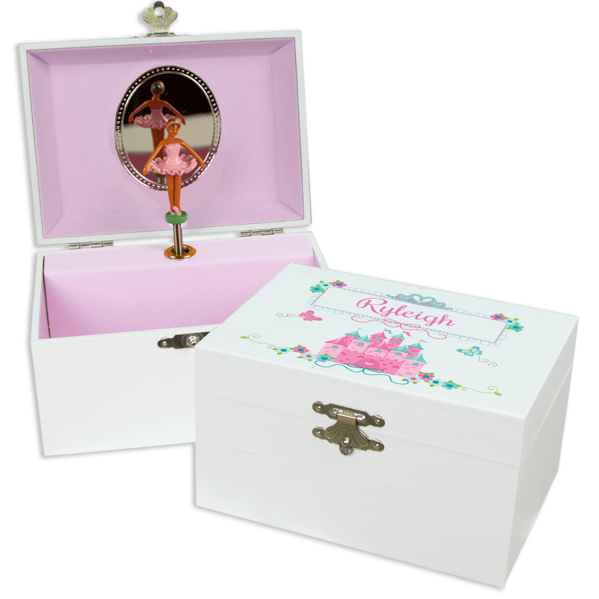 Personalized Musical Ballerina Jewelry Box 2.0 - MyBambino.com