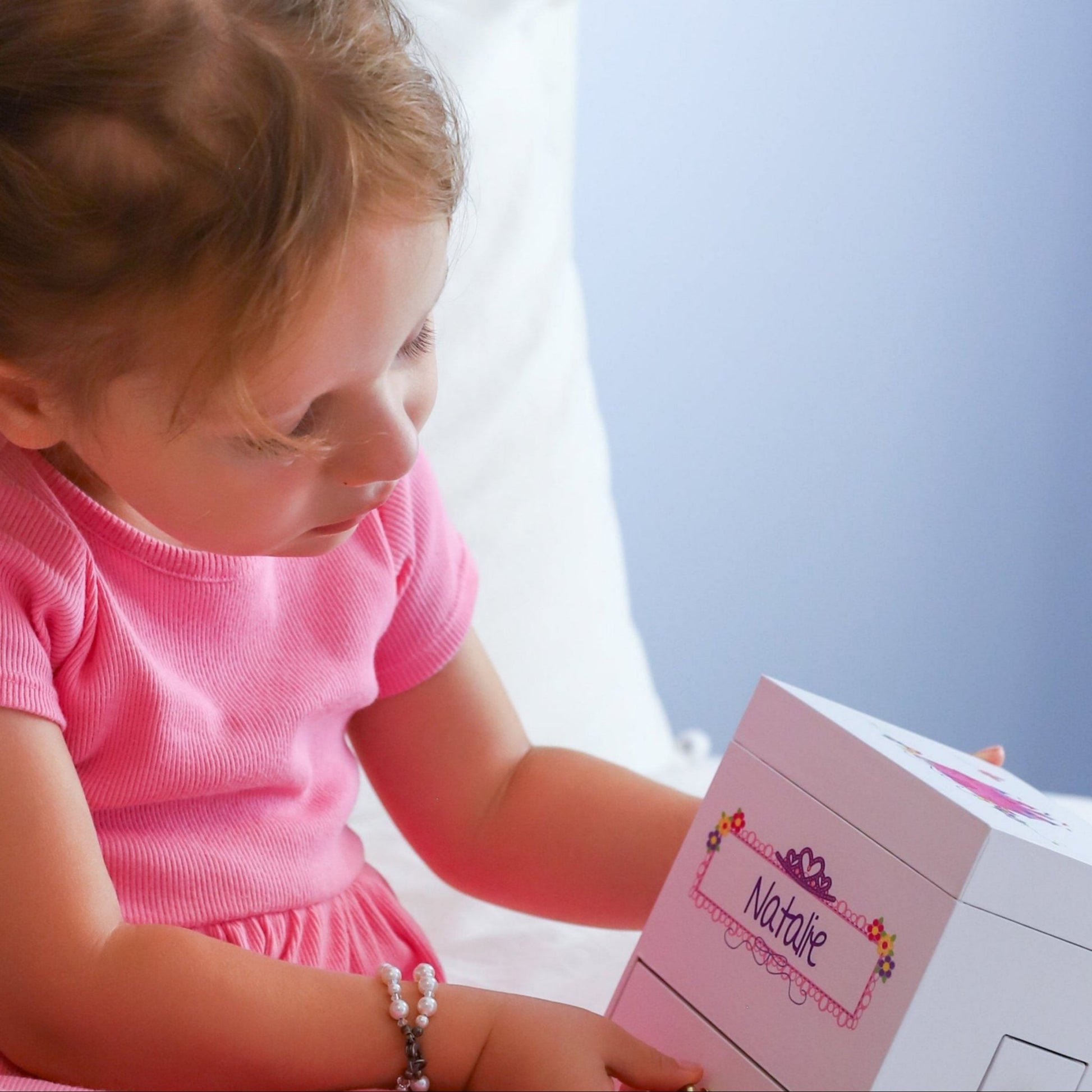 Personalized Deluxe Musical Ballerina Jewelry Box 2.0 - MyBambino.com