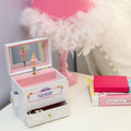 Personalized Deluxe Musical Ballerina Jewelry Box 2.0 - MyBambino.com