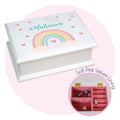 Personalized Lift Top Jewelry Box 2.0 - MyBambino.com