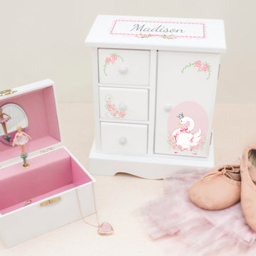 Custom Jewelry Armoire with necklace holder