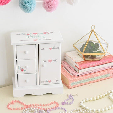 Personalized Jewelry Armoire 2.0 - MyBambino.com