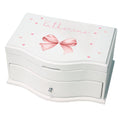 Girl's Princess Jewelry Box - Pink Bow - MyBambino.com