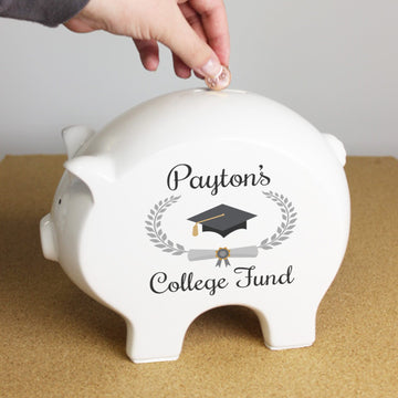 Personalized Piggy Bank to start their dream fund