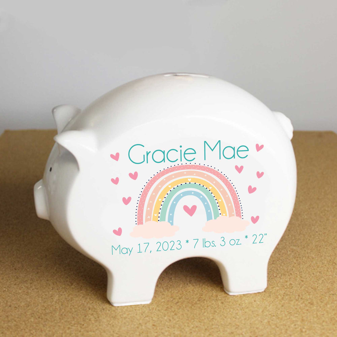 Personalized Piggy Bank 2.0 - MyBambino.com