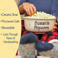 Personalized Ceramic Popcorn Bowl - MyBambino.com
