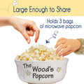 Personalized Ceramic Popcorn Bowl - MyBambino.com