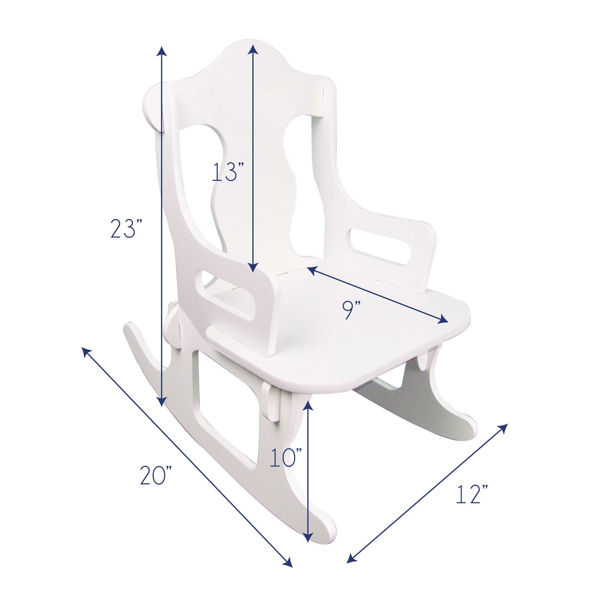 Personalized Puzzle Rocker - Monogram Vine - MyBambino.com
