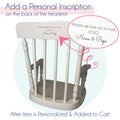 Add an Engraved Inscription - MyBambino.com