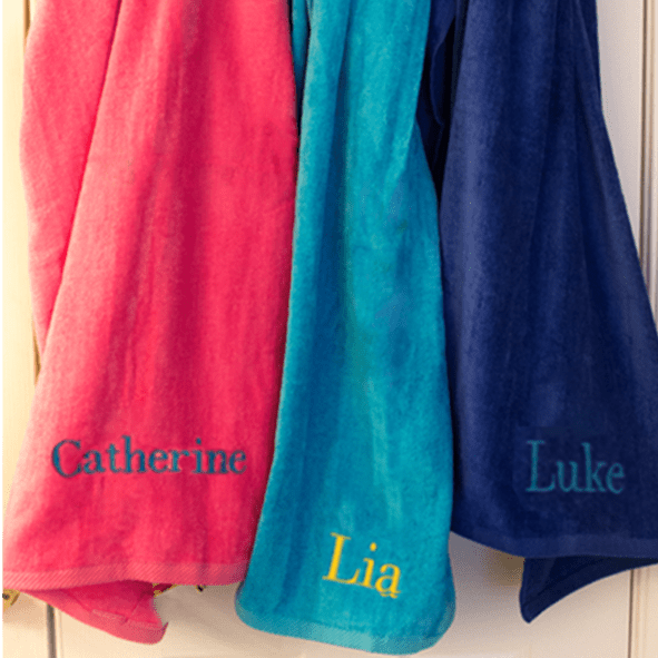 Embroidered Beach Towel 2.0 - MyBambino.com