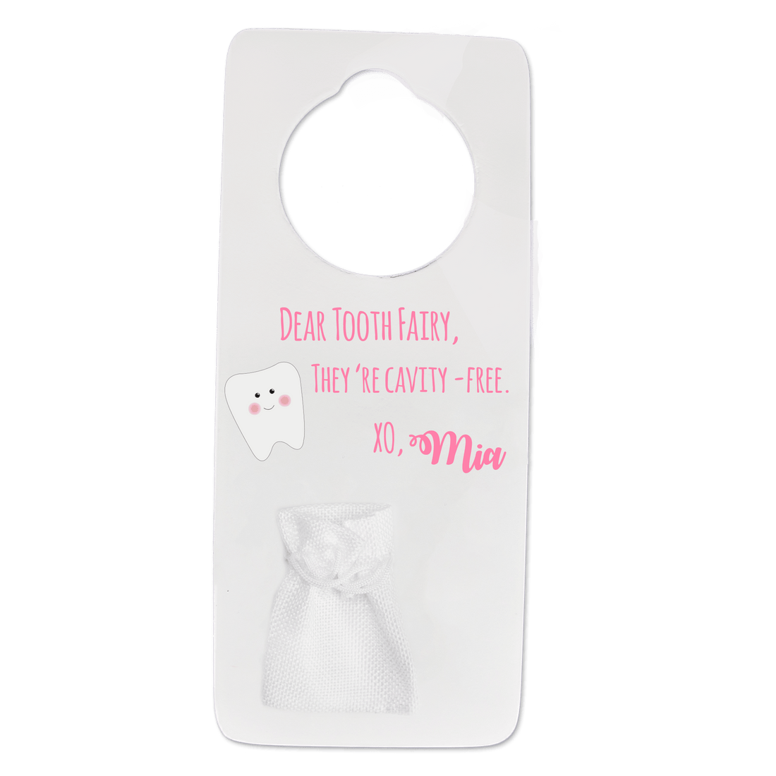Personalized Tooth Fairy Door Messenger - MyBambino.com