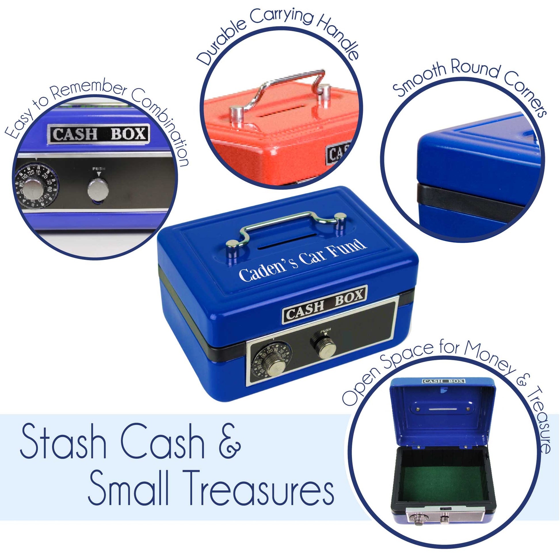 Personalized Cash Box 2.0 - MyBambino.com