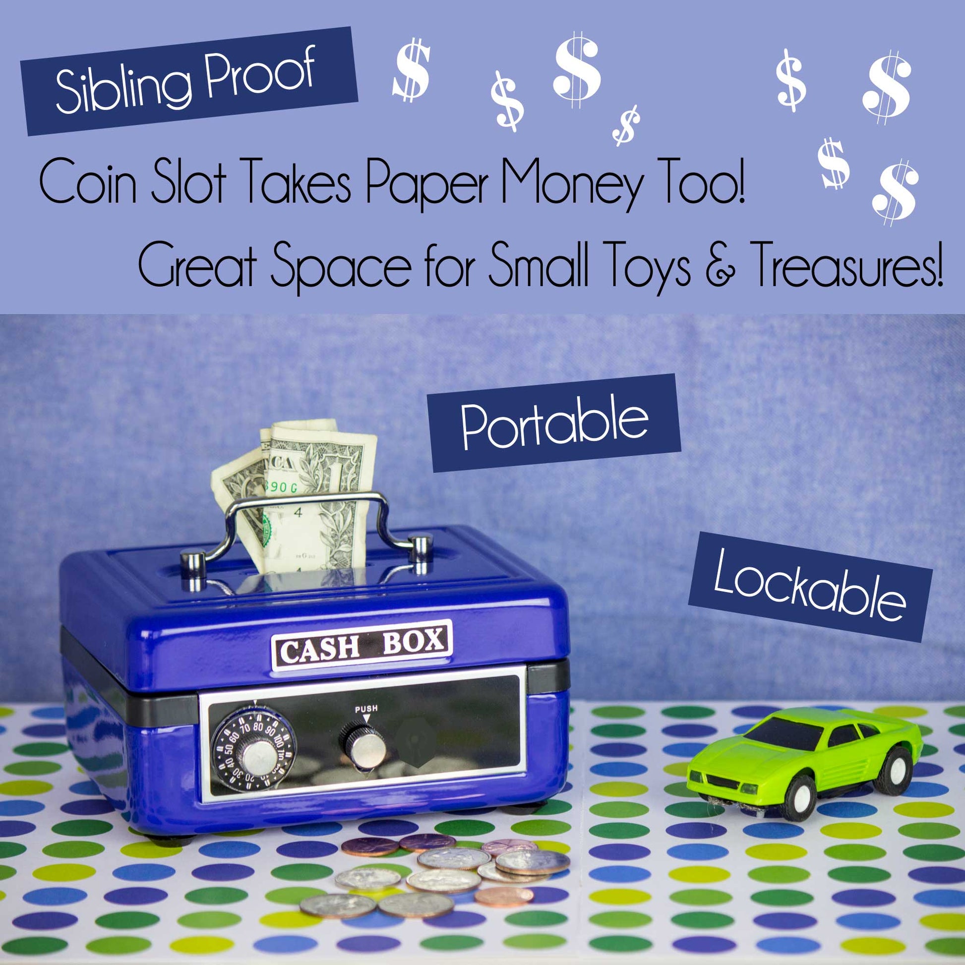 Personalized Cash Box 2.0 - MyBambino.com