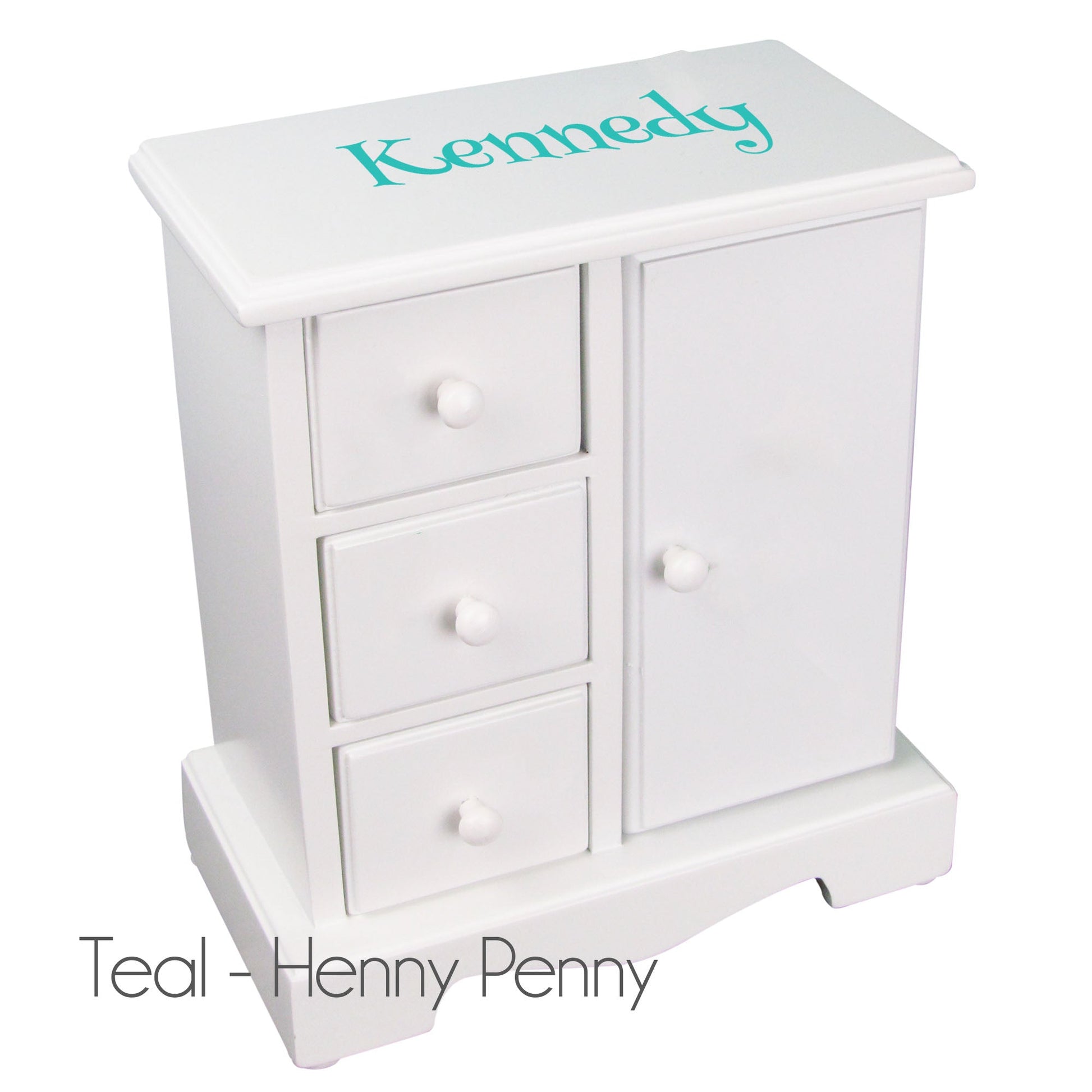 Jewelry Armoire - Name Only - MyBambino.com
