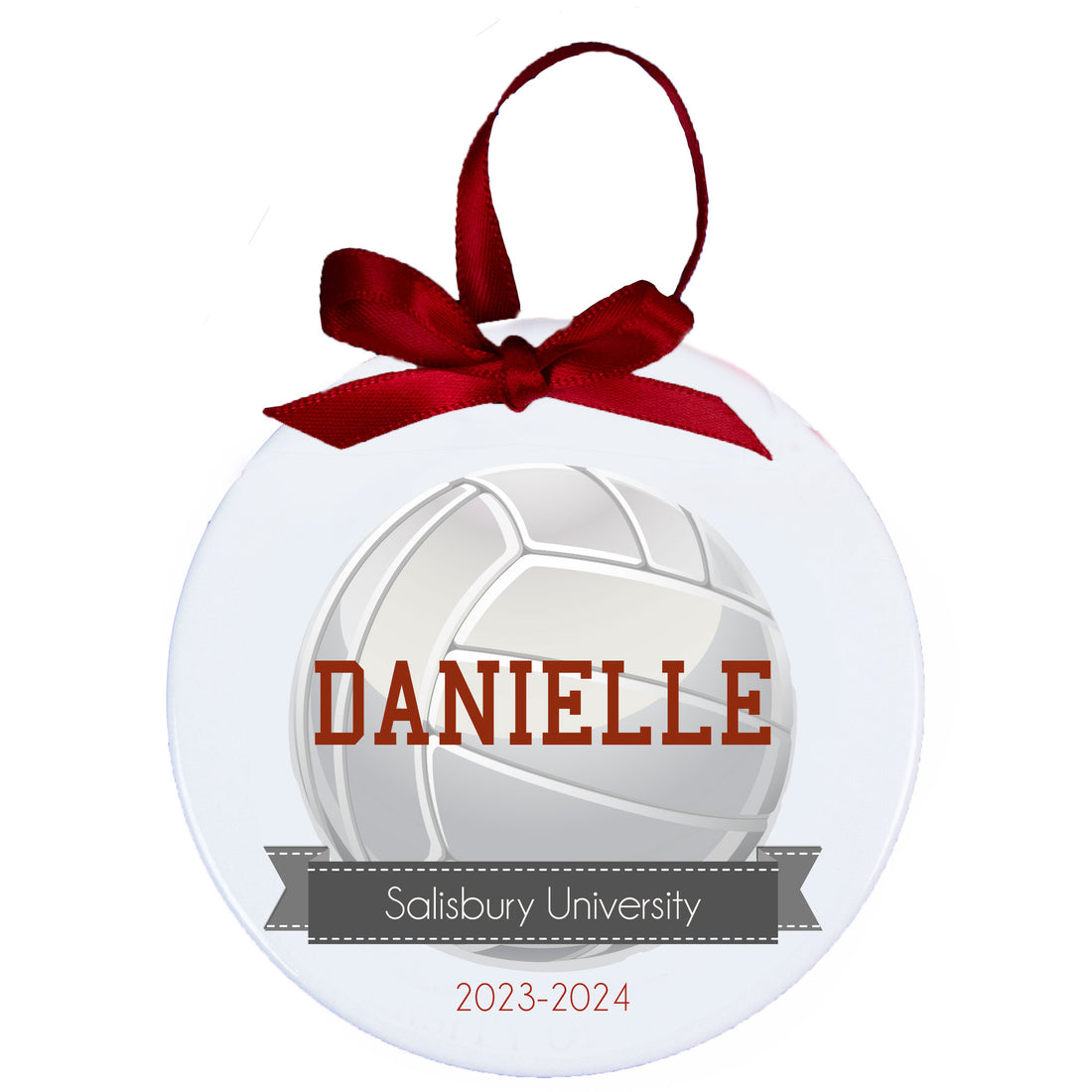 Personalized Volleyball Ornament - MyBambino.com