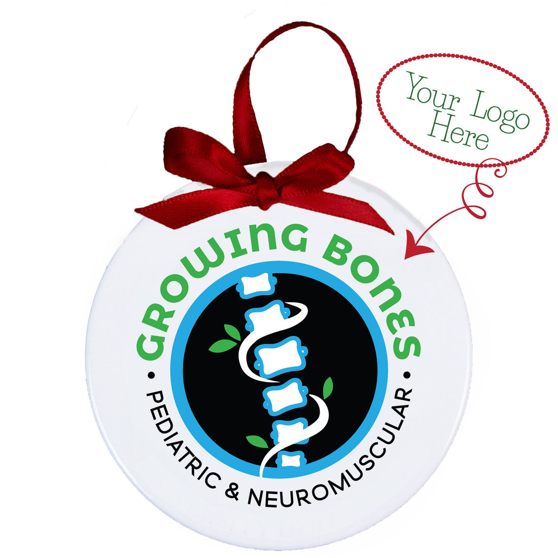 Custom Logo Ornament - MyBambino.com