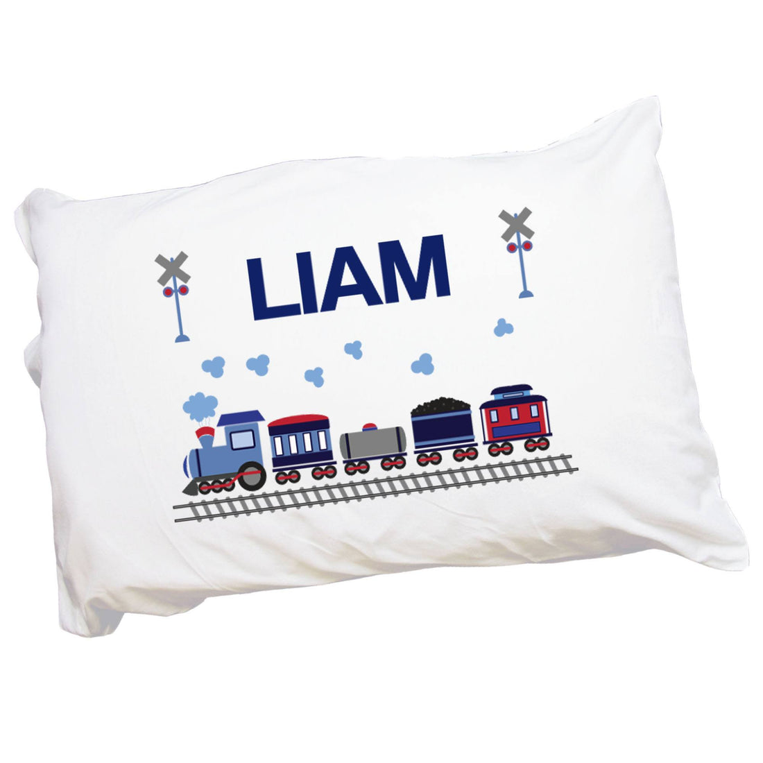 Personalized Train Pillowcase - MyBambino.com