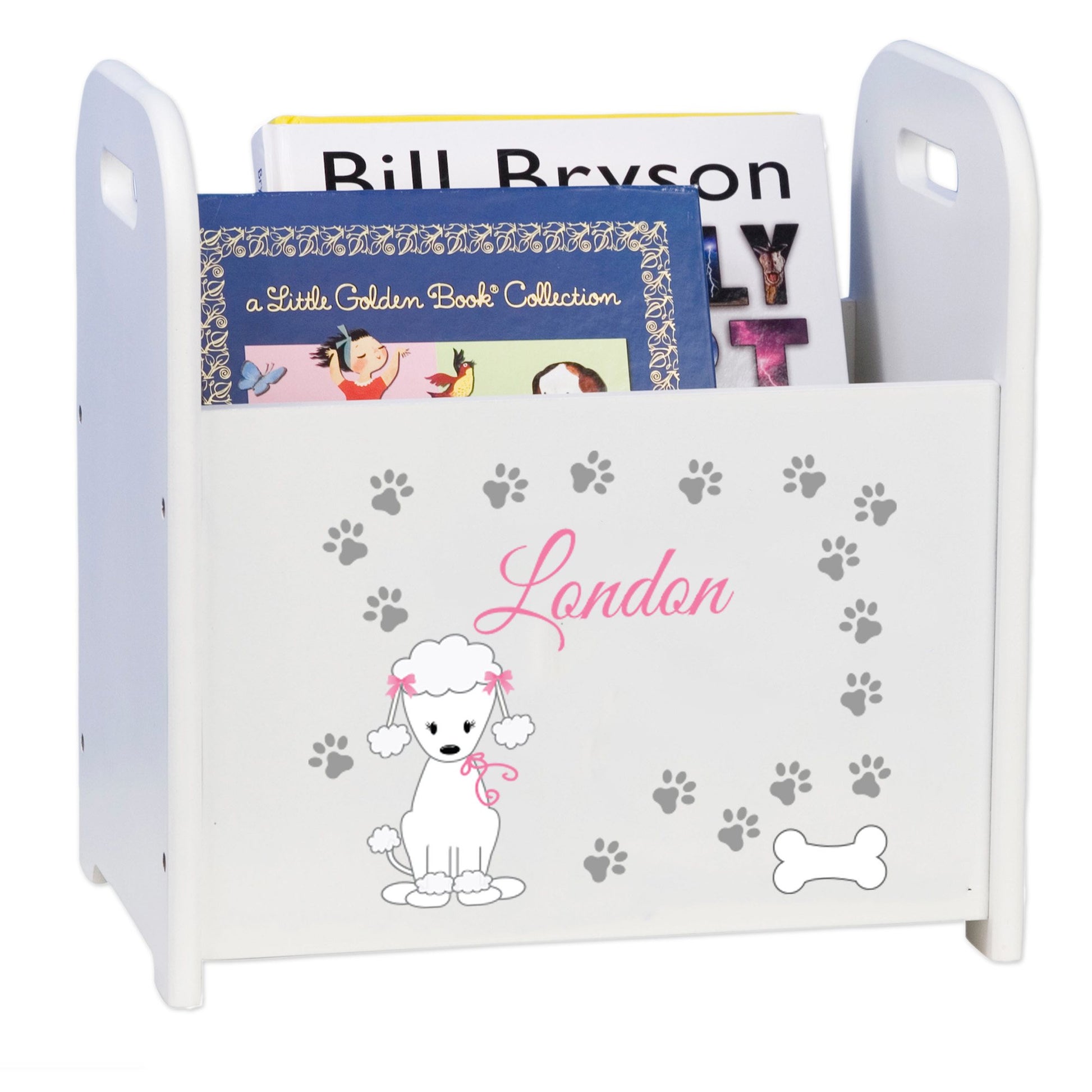 Personalized Book Caddy - Pet Breed Designs - MyBambino.com