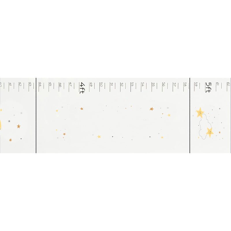 Personalized Celestial Moon White Growth Chart - MyBambino.com