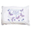 Girl's Lavender Butterflies Pillowcase - MyBambino.com
