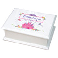 Lift Top Jewelry Box - Princess Castle - MyBambino.com