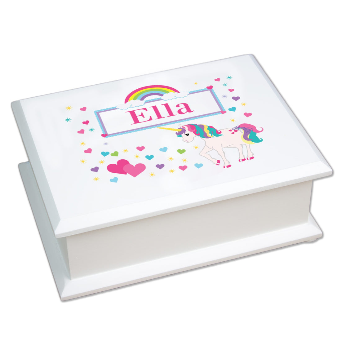 Lift Top Jewelry Box - Unicorn - MyBambino.com