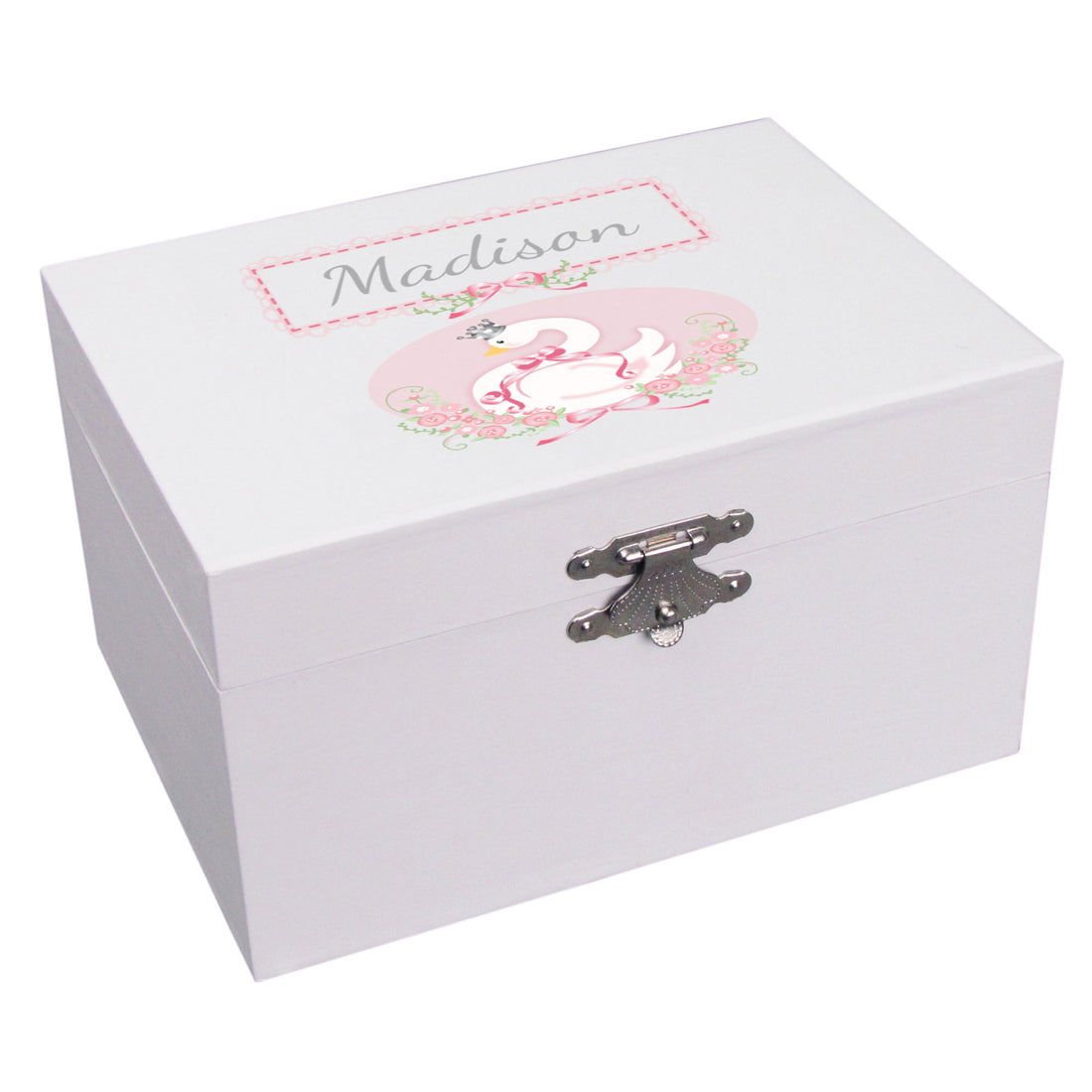 Princess Swan Musical Ballerina Jewelry Box - MyBambino.com