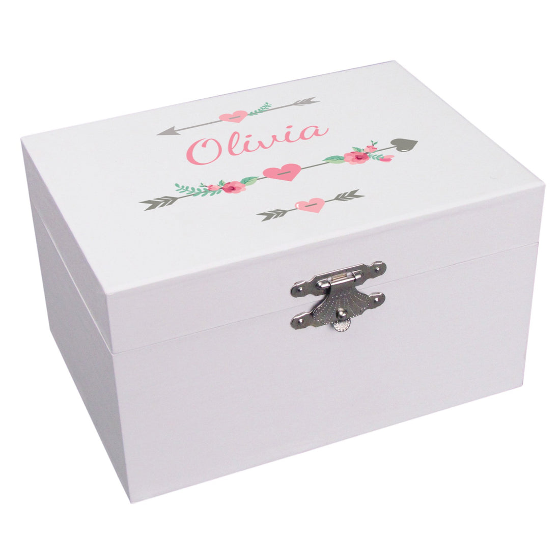 Girl's Tribal Arrow Musical Ballerina Jewelry Box - MyBambino.com