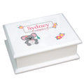 Personalized Lift Top Jewelry Box - Koala - MyBambino.com