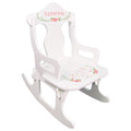 Personalized Puzzle Rocker - Floral Bunny - MyBambino.com