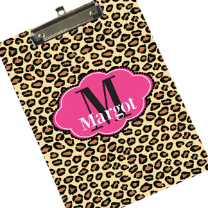 Personalized Cheetahlicious Clipboard